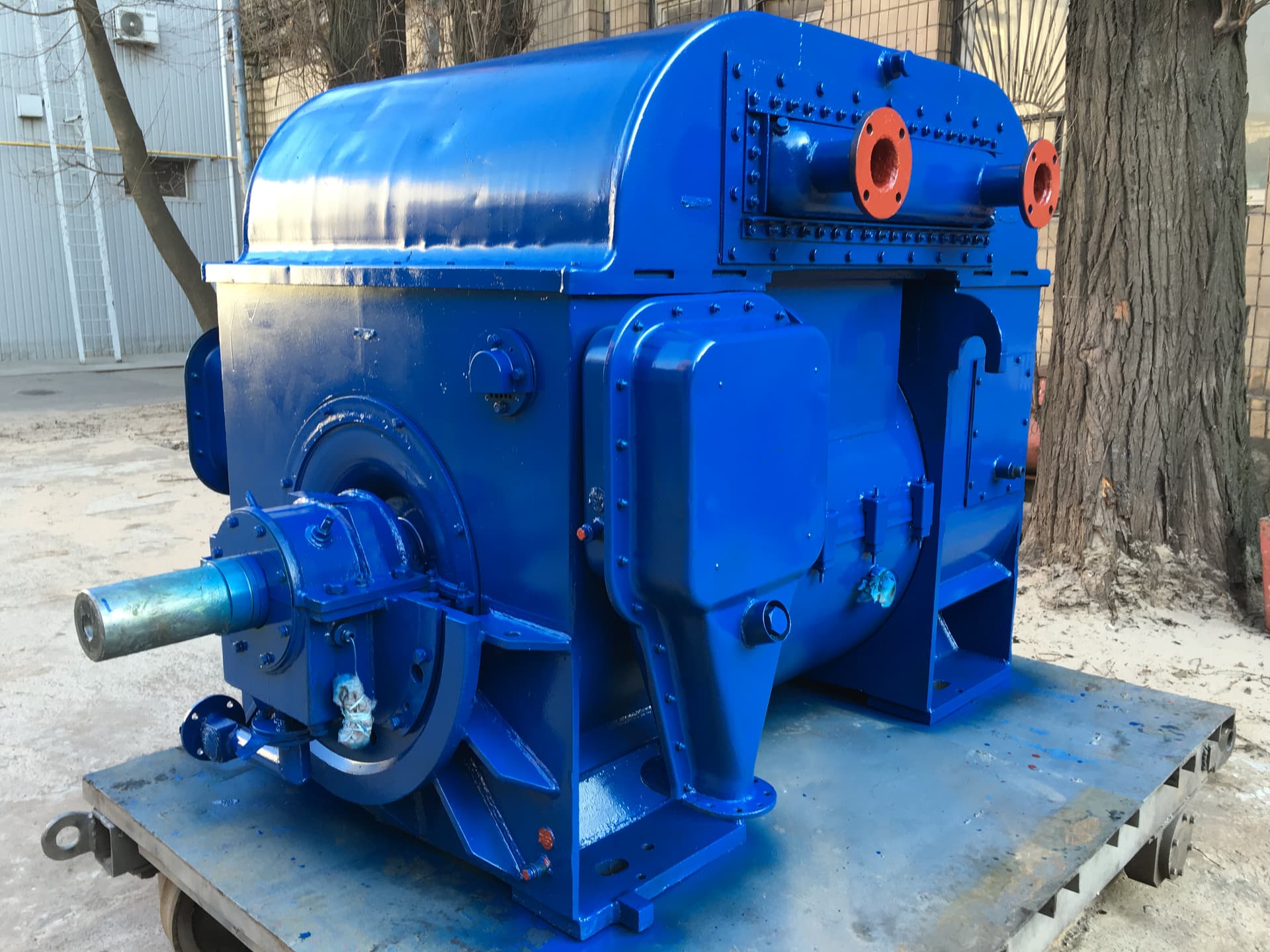 Repair of an AZM-5000 asynchronous electric motor