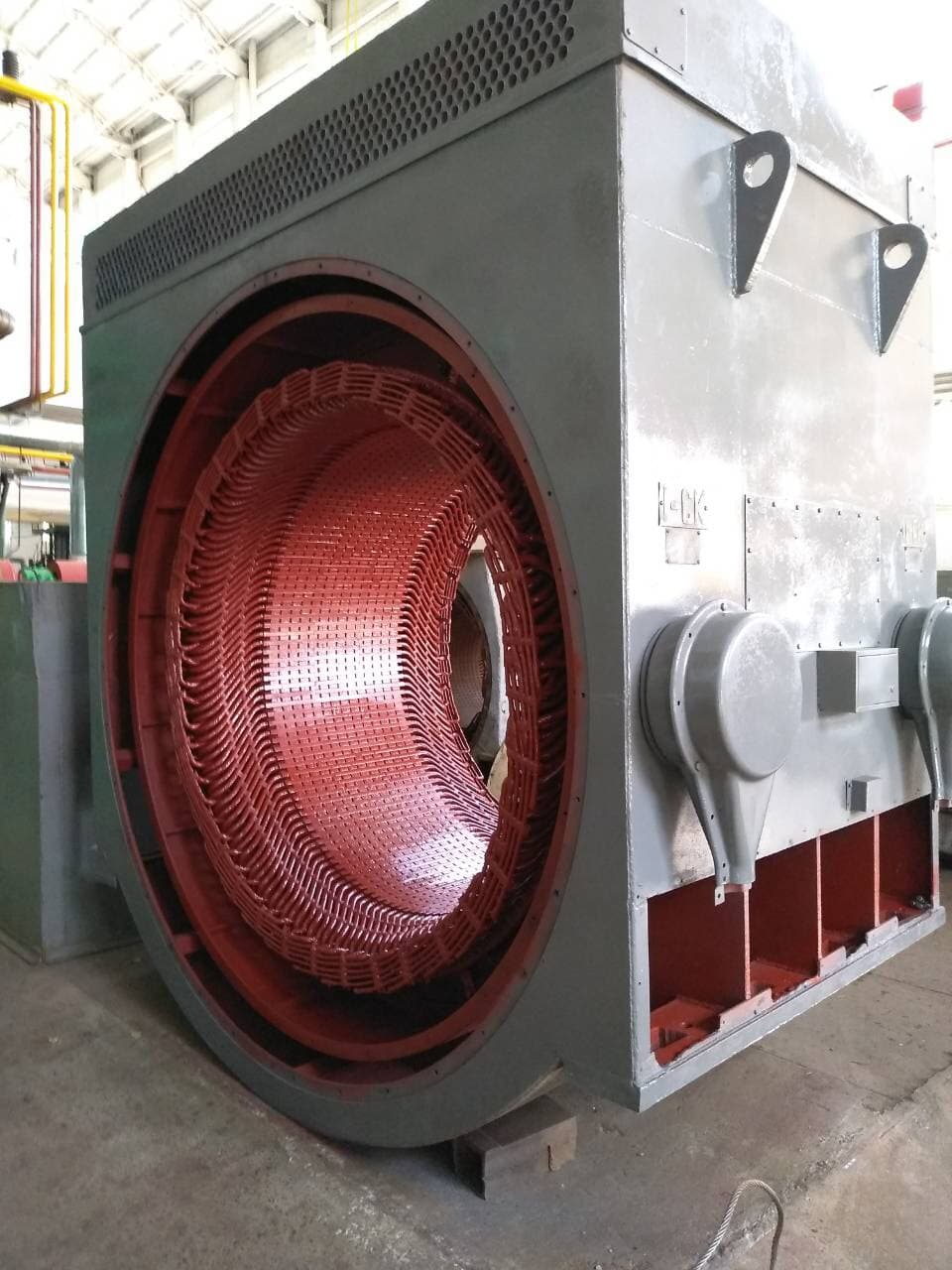 Repair of a high-voltage motor with "Monolith" insulation