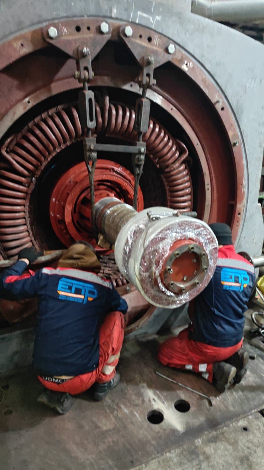 Turbo generator repair