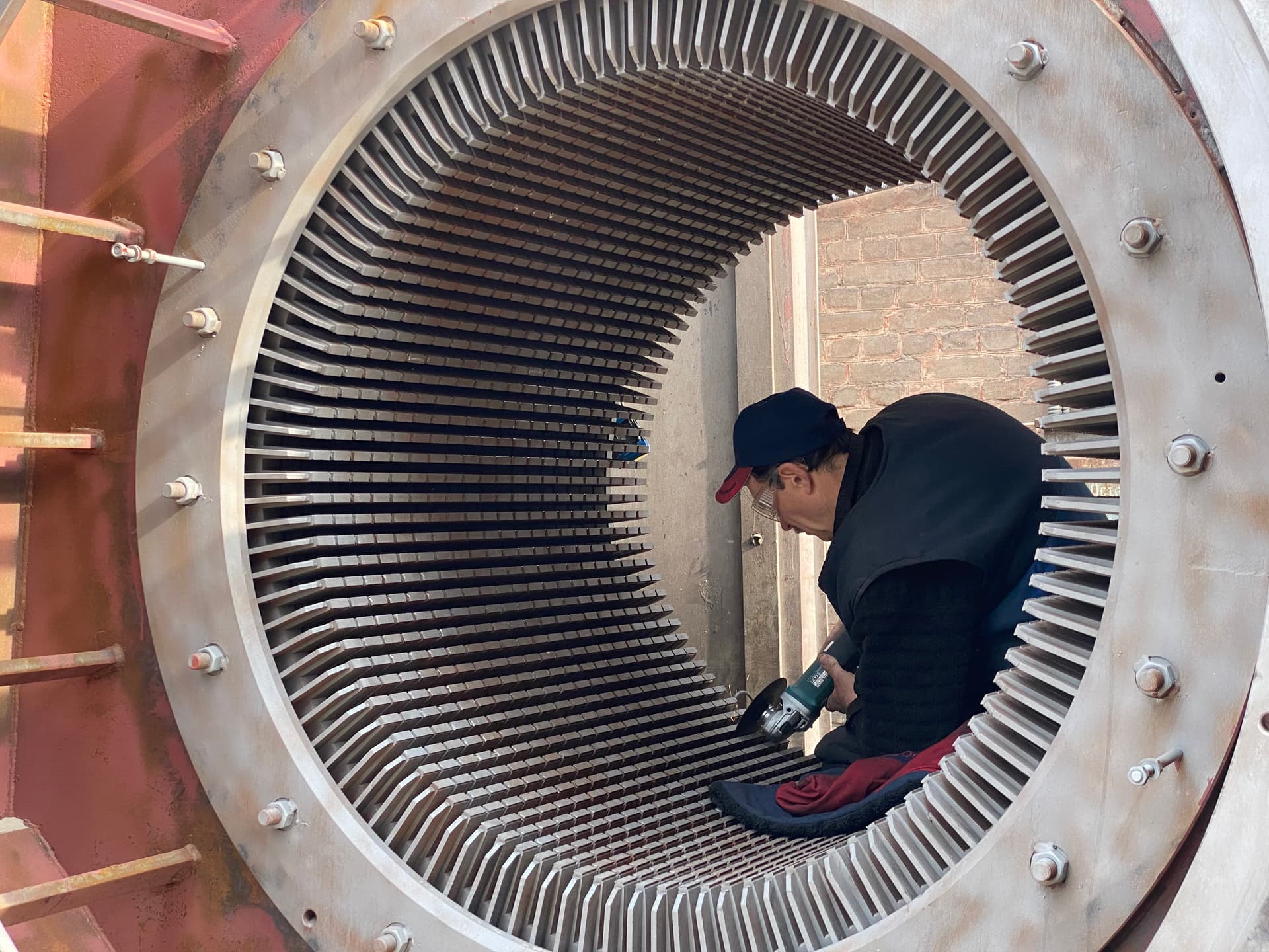 Stator core repair