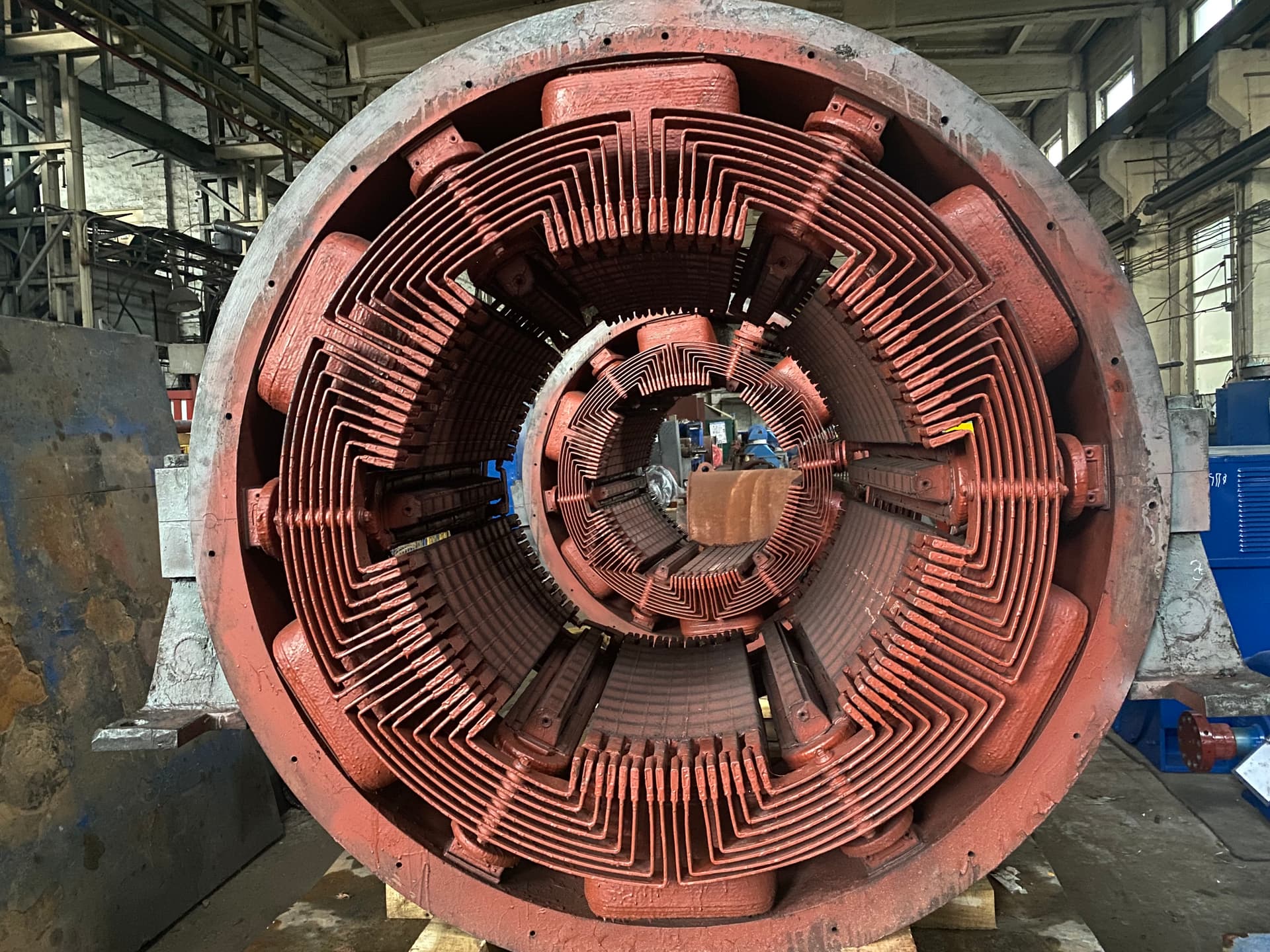 Overhaul of an electric machine magnetic system